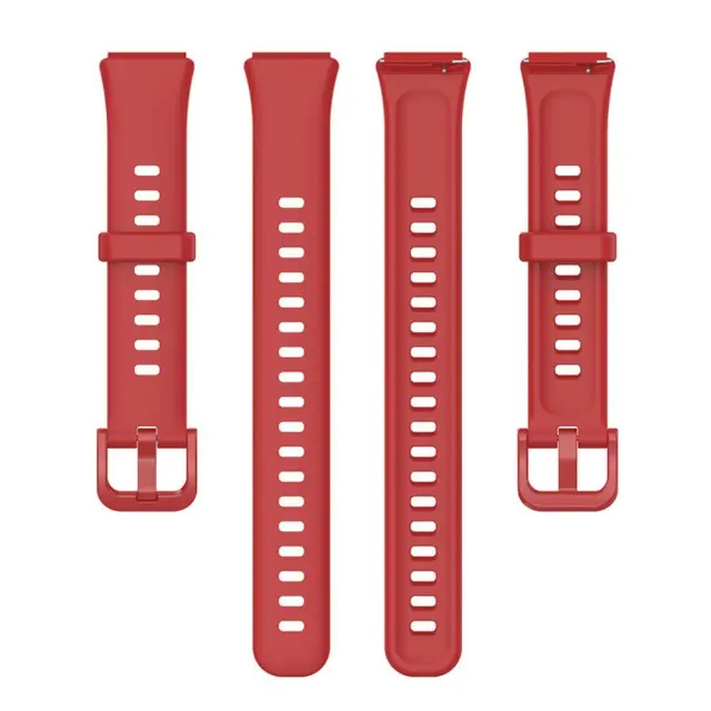 Ανταλλακτικό Λουράκι Σιλικόνης για Huawei Band 7- Red OEM 2