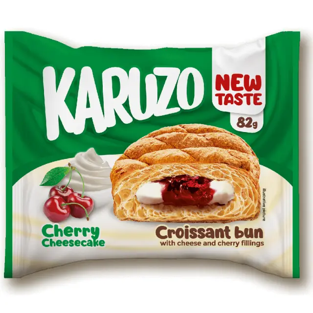 Karuzo Κρουασάν Cherry Cheescake Cream 82gr