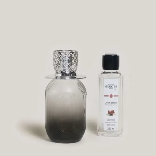 Maison Berger Paris Lampe Berger Evanescence Gris Gift Set Καταλυτική Λάμπα Αρωματισμού και Καθαρισμού Αέρα του Χώρου 3