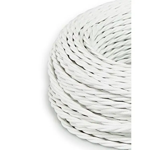 Textile Cable 3*2.5 white EDM 11906