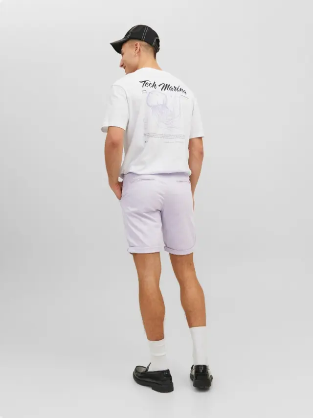 JPSTBOWIE JJSHORTS SOLID SA SN Evening Haze 2