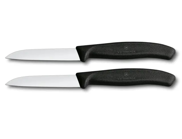 Σετ Μαχαίρια Γενικής Χρήσης Victorinox Swiss Classic με μήκος λεπίδας 8cm - Black - 2 τεμάχια6.7403.2 3