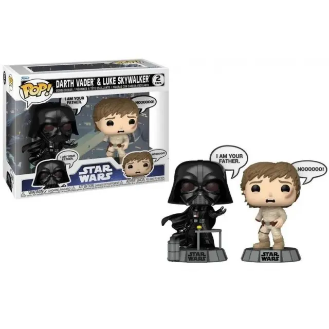 Φιγούρα Funko POP! Star Wars: Darth Vader + Luke Skywalker (I Am Your Father) Vinyl Figures 2-Pack