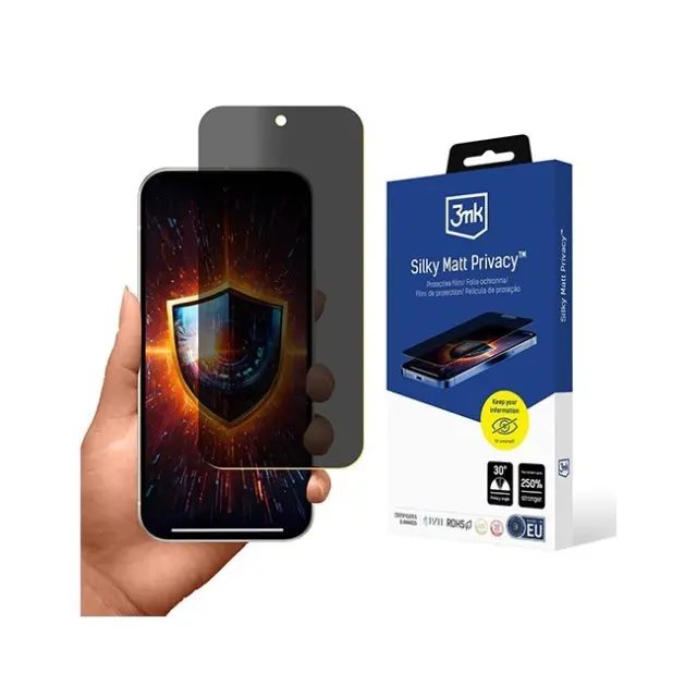 3mk Screen Protector Silky Matt Privacy Google Pixel 10/10 Pro