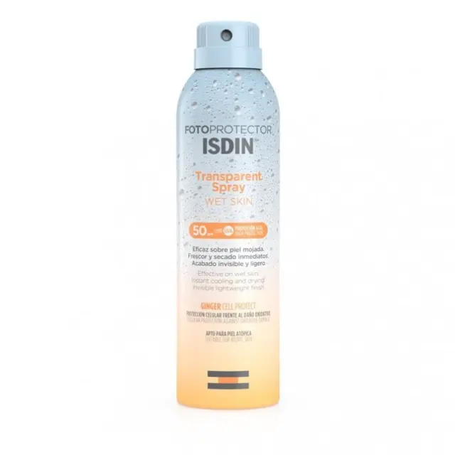 Isdin Fotoprotector Transparent Spray Wet Skin SPF50 Αντιηλιακό Σπρέι Σώματος 250ml
