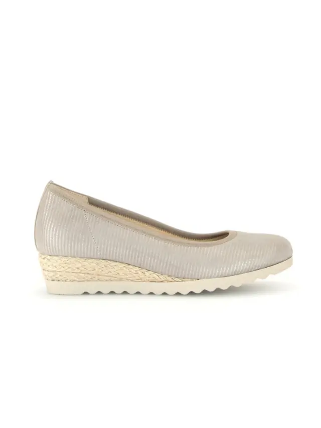 Gabor Πλατφόρμες Γυναικείο δέρμα Nubuck Μπεζ GAB/42641 85-MUSCHEL 3