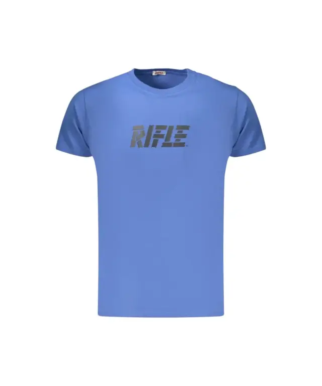 Rifle- Ανδρικό T-shirt RFT001-AZZURR Γαλάζιο 3