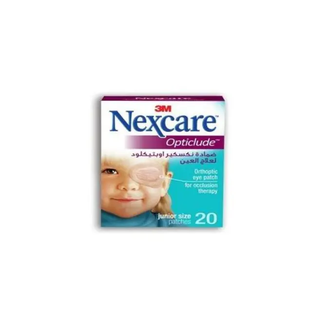Nexcare Opticlude Παιδικός Οφθαλμικός Ορθοπτικός Επίδεσμος για τη Θεραπεία του Στραβισμού και της Αμβλυωπίας, 20τμχ