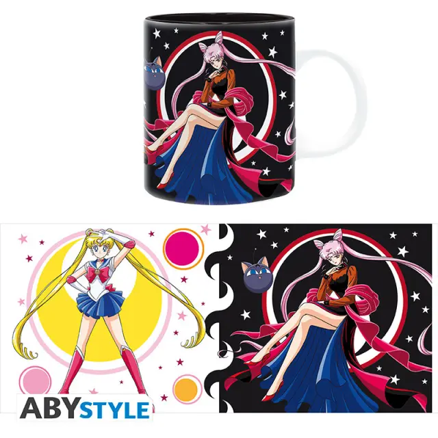 SAILOR MOON - Mug - 320 ml - Sailor Moon Vs Black Lady 3