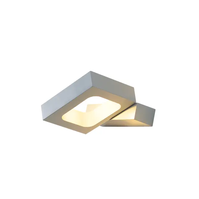 AcaLight Offer NETTO ΦΩΤΙΣΤΙΚΟ ΕΠΙΤΟΙΧΟ ΓΚΡΙ ΑΛΟΥΜΙΝΙΟ LED 6W 3000K 540Lm IP20 145,5Χ30MM
