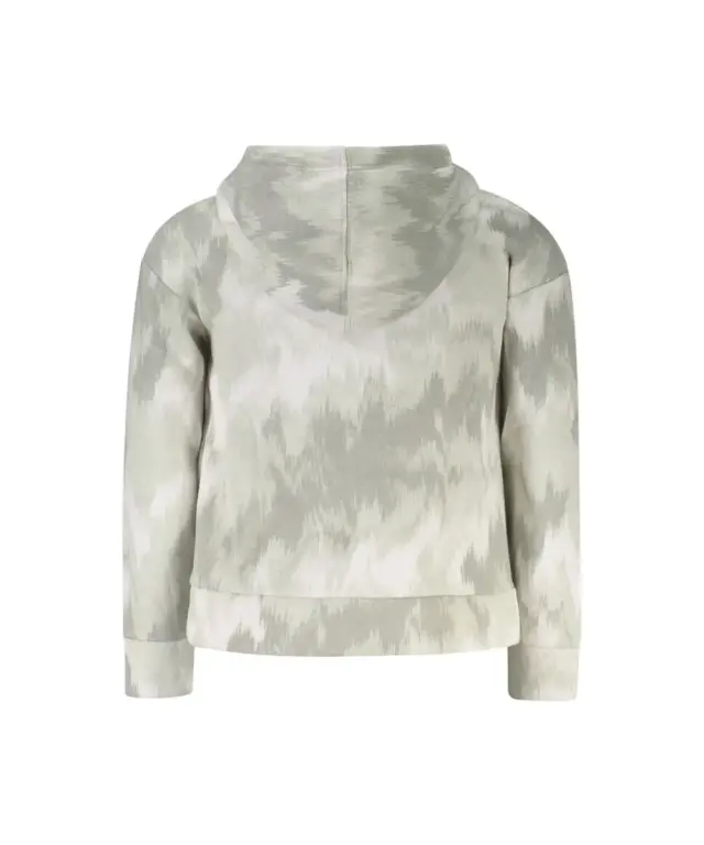 Nike - Παιδική Μπλούζα Φούτερ Printed Hoodie 36K428-063 Γκρι/Λευκό - 6/7 ετών 2