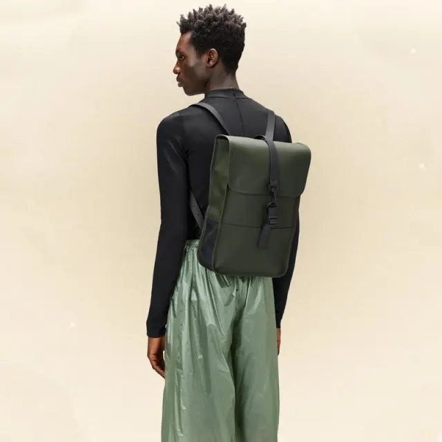 Αδιάβροχο Σακίδιο Rains Backpack Mini 13020-Green Πράσινο - ONESIZE 2
