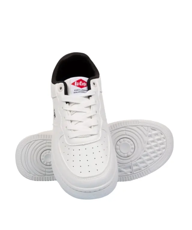 Lee Cooper - Ανδρικά Sneakers Oxford LCM628705-WHITE Λευκό/Μπλε 2