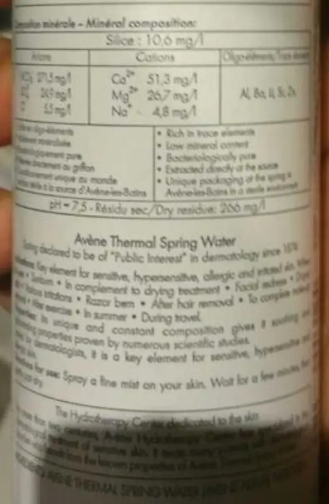 Eau Thermale Avène Thermale Spring Water Face Mist Τόνωσης Προσώπου με Ιαματικό Νερό για Ευαίσθητες Επιδερμίδες 150ml 2
