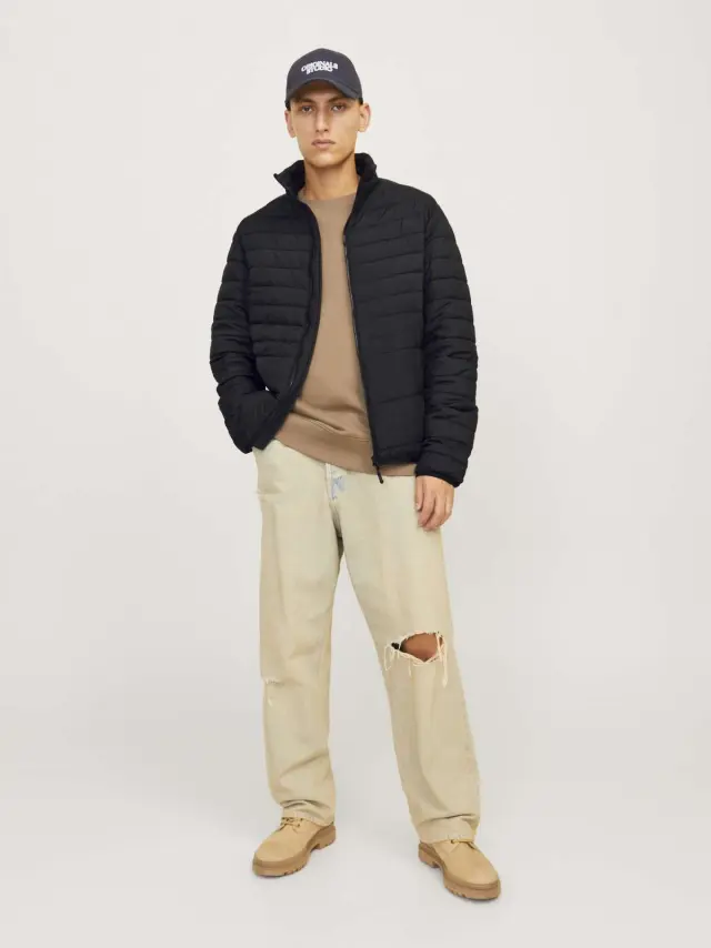 JJESTATE PACKABLE PUFFER COLLAR NOOS Black 2