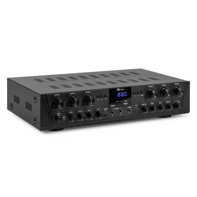 POWER DYNAMICS PV260BT ΕΝΙΣΧΥΤΗΣ 6 ΚΑΝΑΛΙΩΝ 6X100W BT