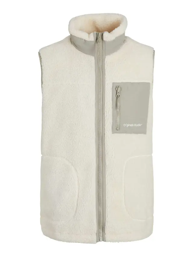 JORVESTERBRO TEDDY BODYWARMER AW24 NOOS Cloud Dancer