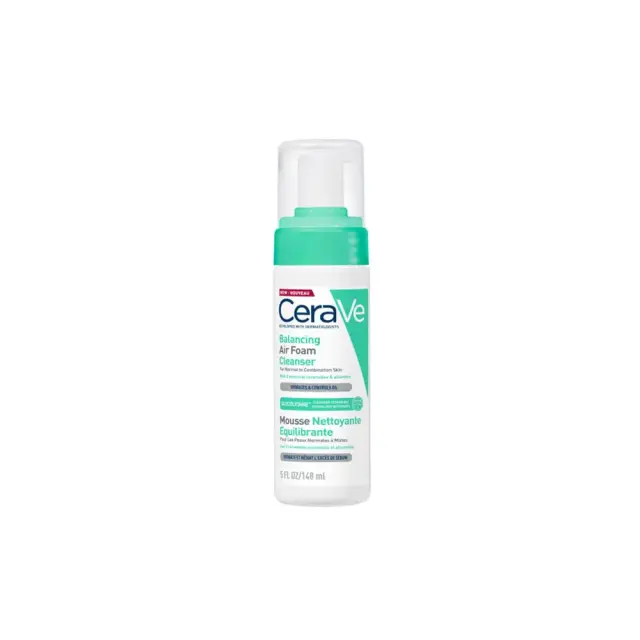 CeraVe Balancing Air Foam Cleanser Καθαριστικό Προσώπου για Κανονικές & Μικτές Επιδερμίδες 148ml