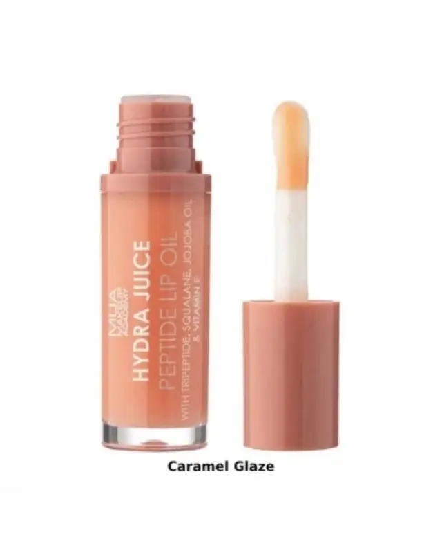 MUA Hydra Juice Peptide Λάδι Χειλιών Caramel Glaze 7g 2