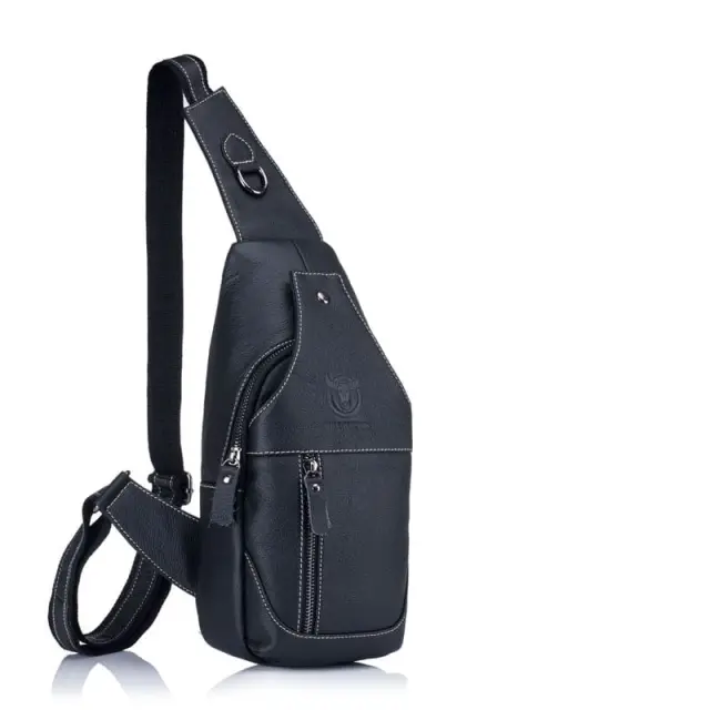 Δερμάτινο τσαντάκι body Bull Captain XB 019 μαύρο - One Size