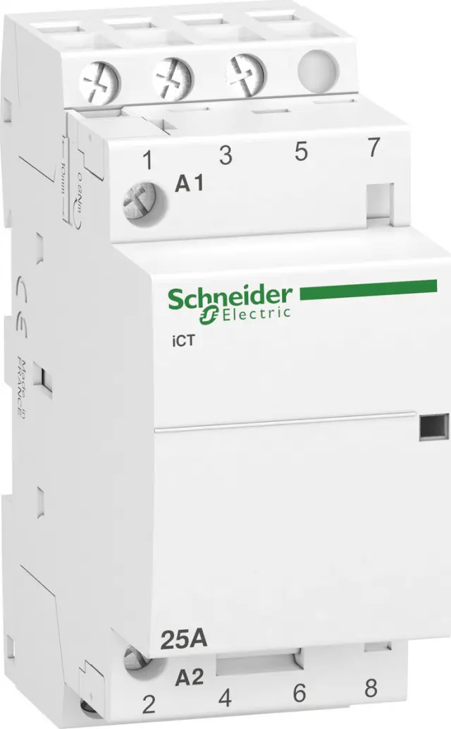contactor iCT - 3 poles - 3 NO - 25 A - 220..240 V AC