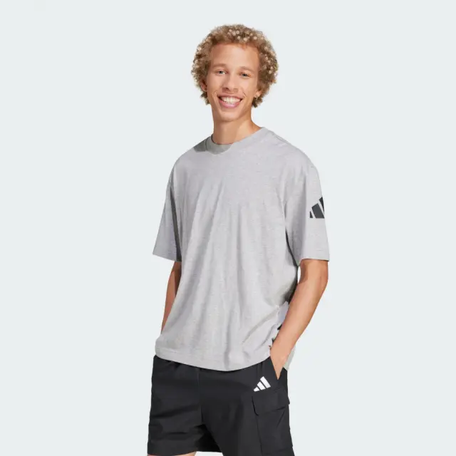 Adidas sportswear Essentials Loose Fit 3 Bar Logo - L