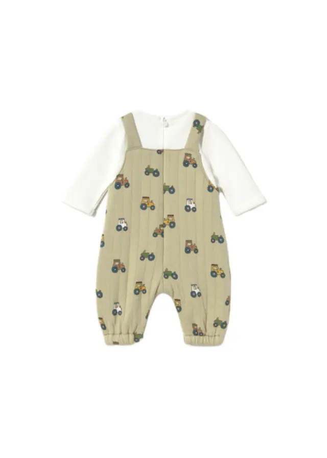 Mayoral Newborn βρεφικό φορμάκι σαλοπέτα για αγοράκι 16-02679-1 2