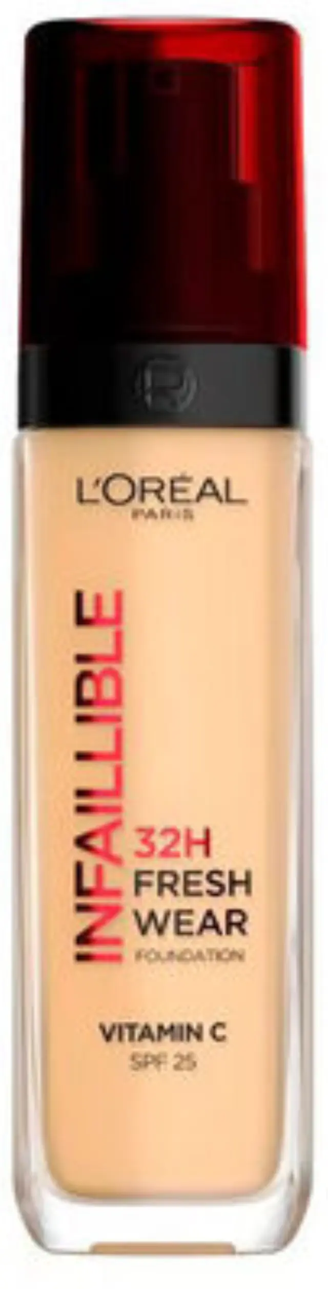 L'Oreal Paris Infaillible 32H Fresh Wear Foundation, No 120 Golden Vanilla,Υγρό Foundation για Λάμψη 30ml