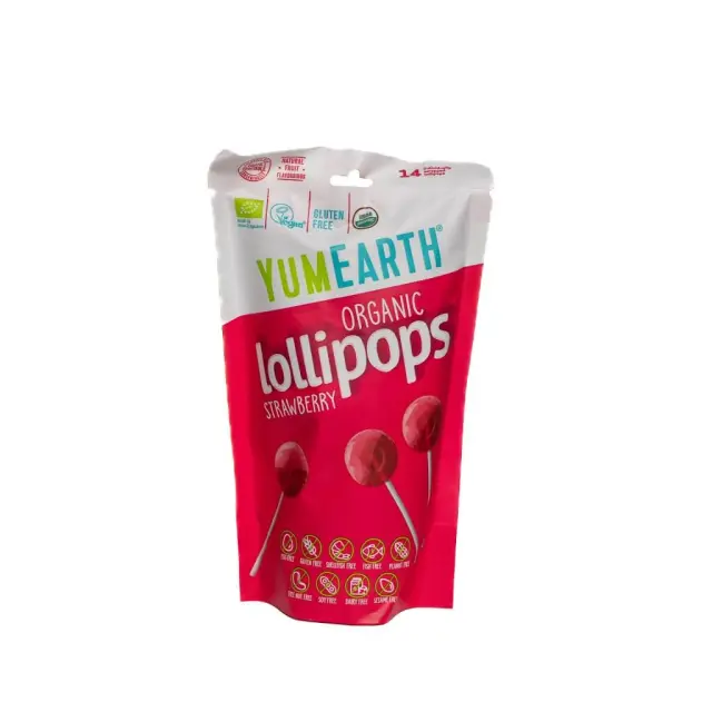 Γλειφιτζούρια Βιολογικά YumEarth Organic Lollipops