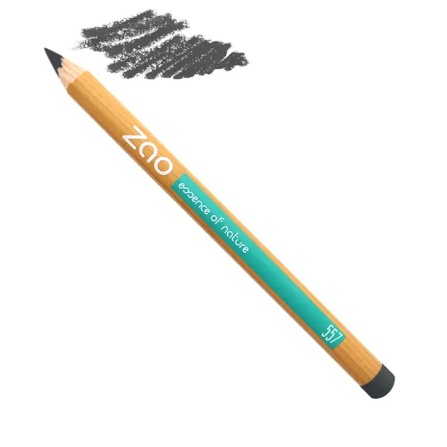 Zao Organic Multi Purpose Pencils – Βιολογικά, Vegan μολύβια ματιών/χειλιών/φρυδιών - 557 Grey