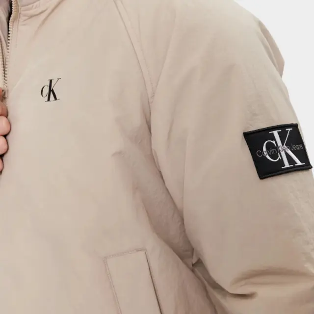 Ανδρικό Μπουφάν Calvin Klein J30J324697 Μπεζ - 2XL 3
