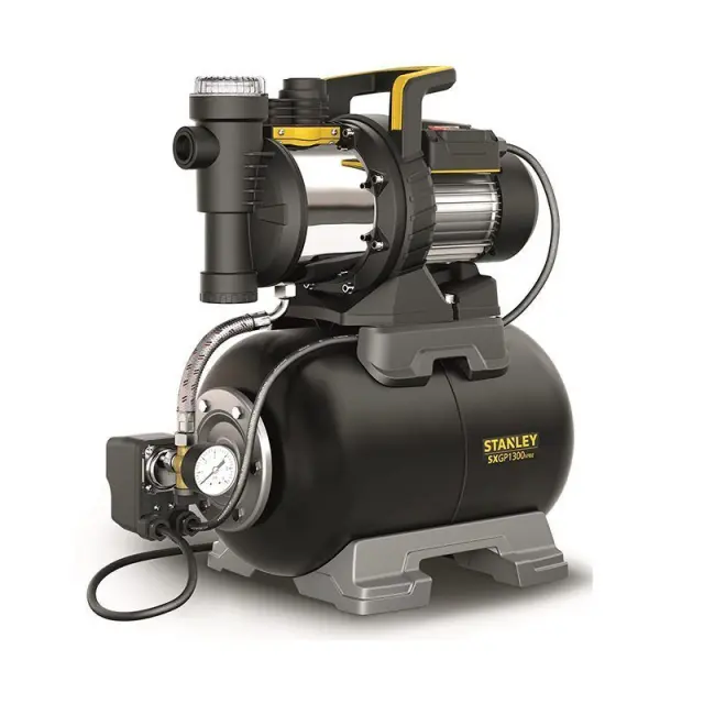 Stanley SXGP1300XFBE - Πιεστικό Συγκρότημα Αυτόματο Με Ενσωματωμένο Φίλτρο Νερού 1300W
