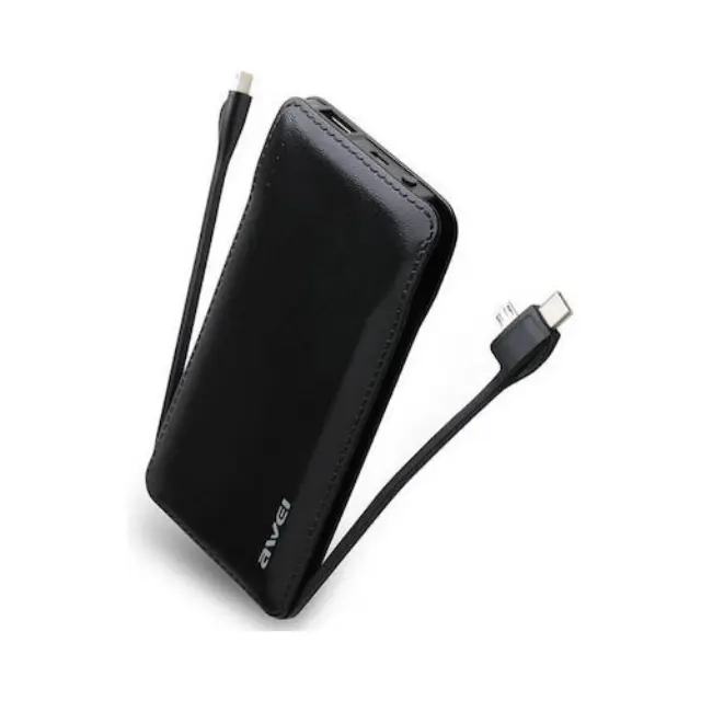 Awei P51K Power Bank 10000mAh με Θύρα USB-A 3