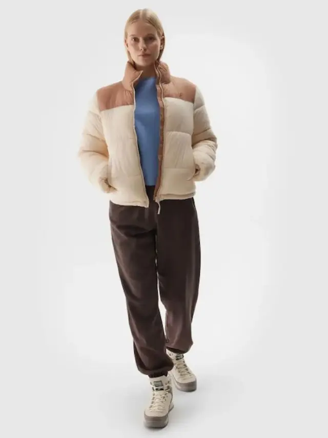 4F Down Jacket Beige 4FWAW24TDJAF469-83S 2
