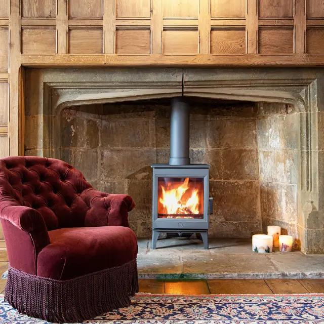 Σόμπα Ξύλου Charnwood Cranmore 5 – Brown 2