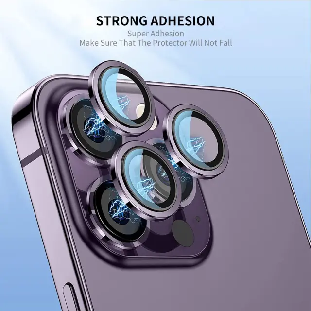 Προστασία Κάμερας Rings για iPhone 12 /12 Mini-Black OEM 2