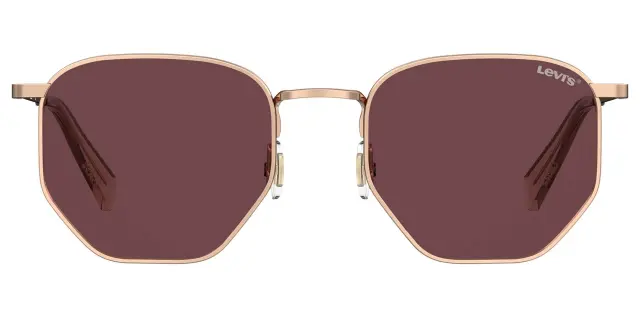 Levi s LV 1004/S DDB/U1 Unisex Γυαλιά Ηλίου με Χρυσό Σκελετό και Μπορντό Φακούς 3