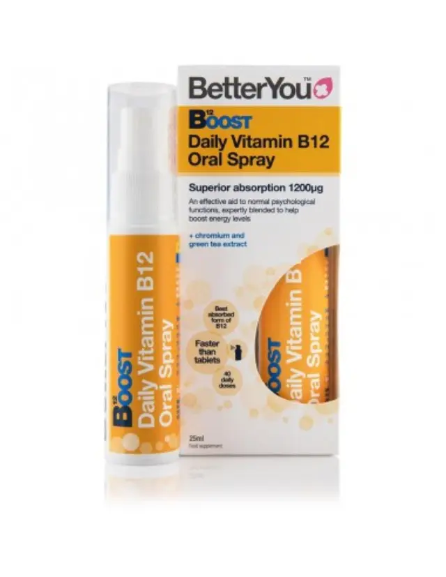 BetterYou Boost Vitamin B12 Βιταμίνη B12 σε Spray 25ml