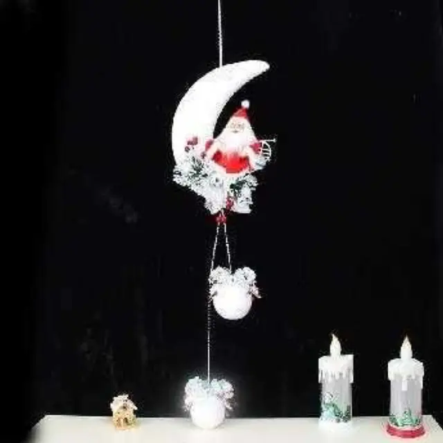 Χριστουγεννιάτικο διακοσμητικό 3D κρεμαστό - 24h-108 - 110*22cm - 241082 2