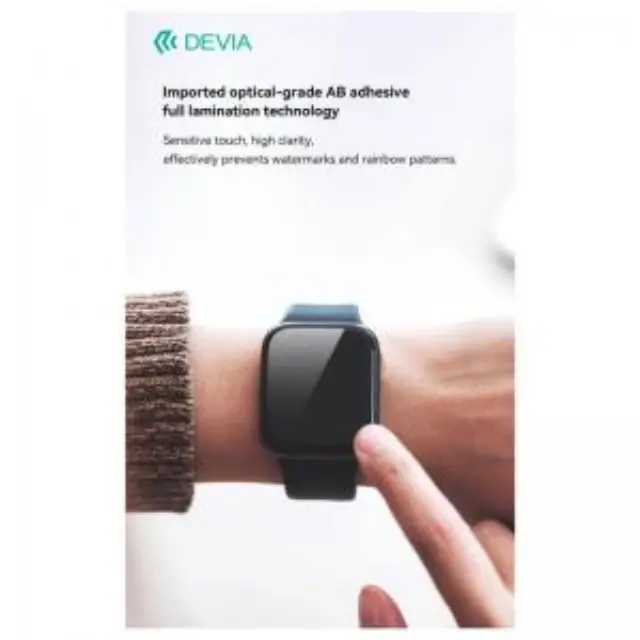 Tempered Glass Full Screen Curved Devia Watch 45mm με Βοηθητικό Εργαλείο Van Διάφανο N69948 3