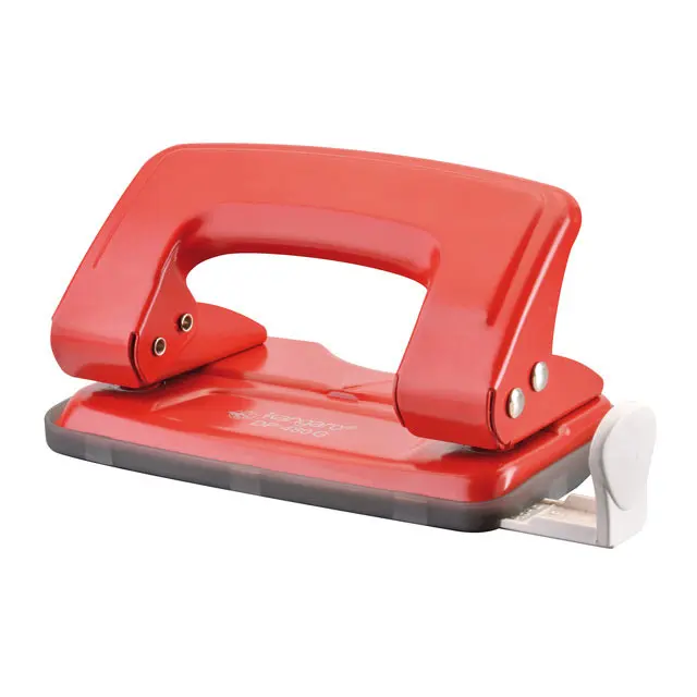 Kangaro Περφορατέρ 12 Φύλλων, DP-480G, Red