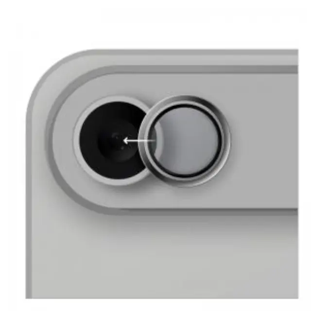 Tempered Glass Rings Hammer Glass για Τζαμάκι Κάμερας Apple iPhone Air Ασημί N70139 2