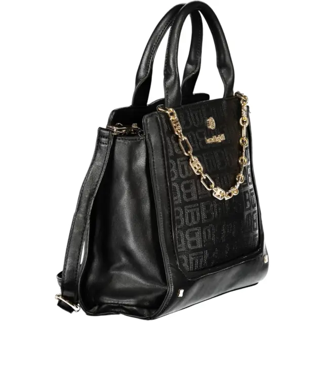Laura Biagiotti - Γυναικεία Τσάντα Ώμου Arkkette LB25W-106-1-NERO Μαύρο 3