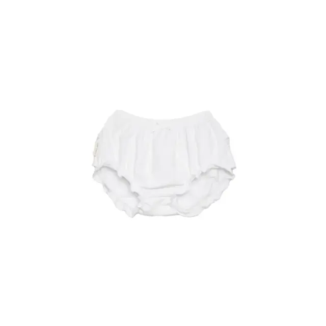 Ysabel Mora Βρεφικό Slip Κορίτσι Bloomer Panty, Χρώμα Λευκό