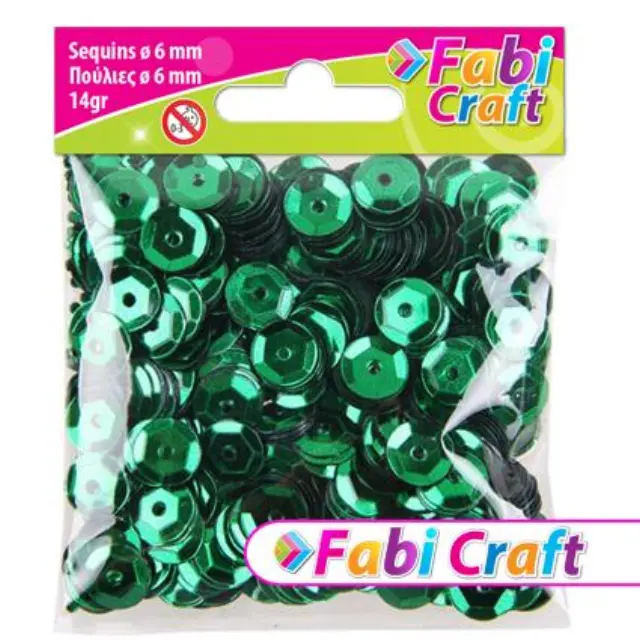 Πούλιες Fabi 6mm 14gr Πράσινο