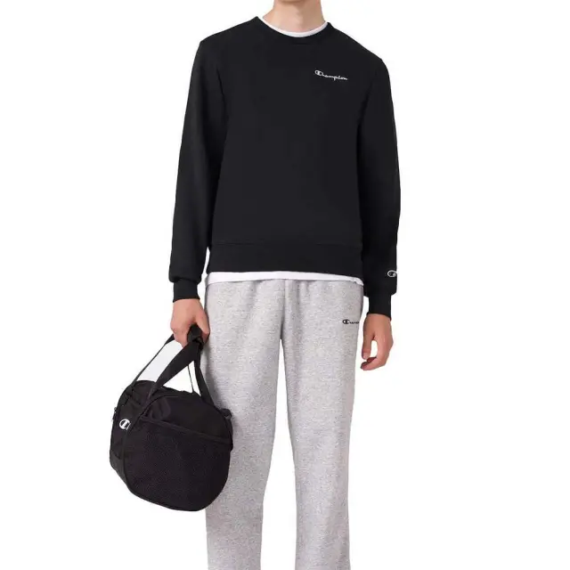 Champion Men's Crewneck Sweatshirt Μαύρο 221792-KK001 (Champion) - XLarge 3
