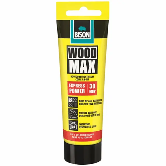 ΞΥΛΟΚΟΛΛΑ ΑΔΙΑΒΡΟΧΗ WOOD ΜΑΧ 100GR BISON 28544