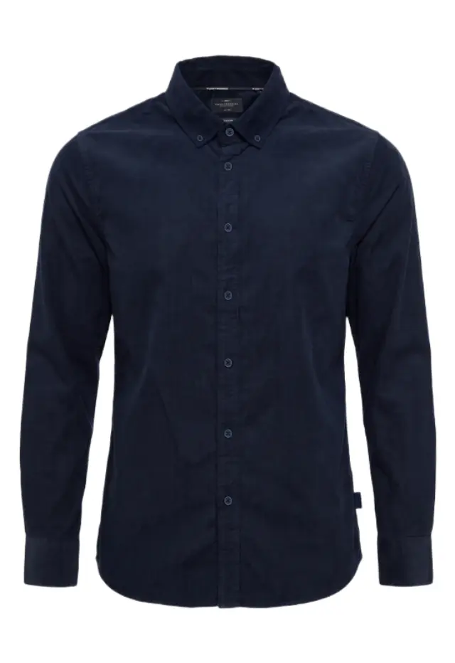 Funky Buddha ανδρικό κοτλέ πουκάμισο button down FBM014-003-05-3