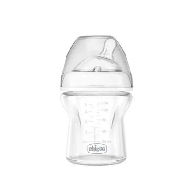 Chicco Πλαστικό Μπιμπερό Natural Feeling Κατά των Κολικών με Θηλή Σιλικόνης 150ml για 0+ μηνών A50-80611-00 2
