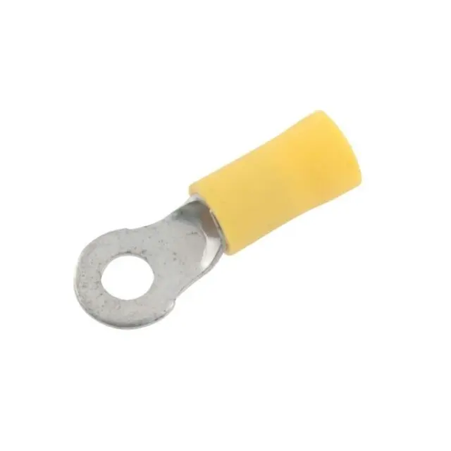 Crimp cable lug yellow 5mm